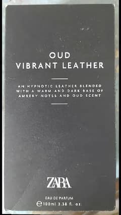 Zara original oud vibrant leather