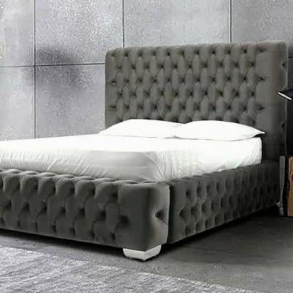 bed / double bed /king size bed /wooden bed /velvet bed /bed set 2