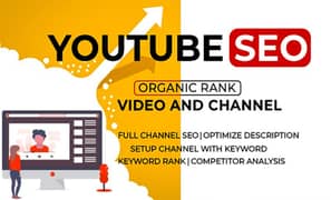 Youtube Seo Expert / Youtube seo services / 100% real and growth able.