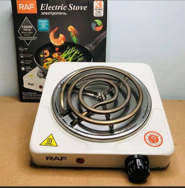 Electric Stove For Cooking, Hot Plate Heat Up In Just 2 Mins 0