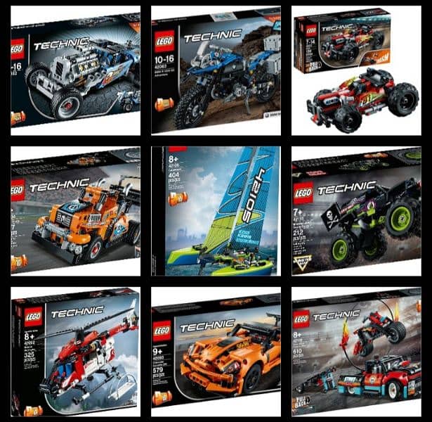 Ahmad's Lego Technic Big sets Diffrnt Prices 0