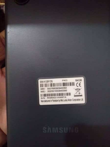 Samsung Galaxy Mobile Model A13 5