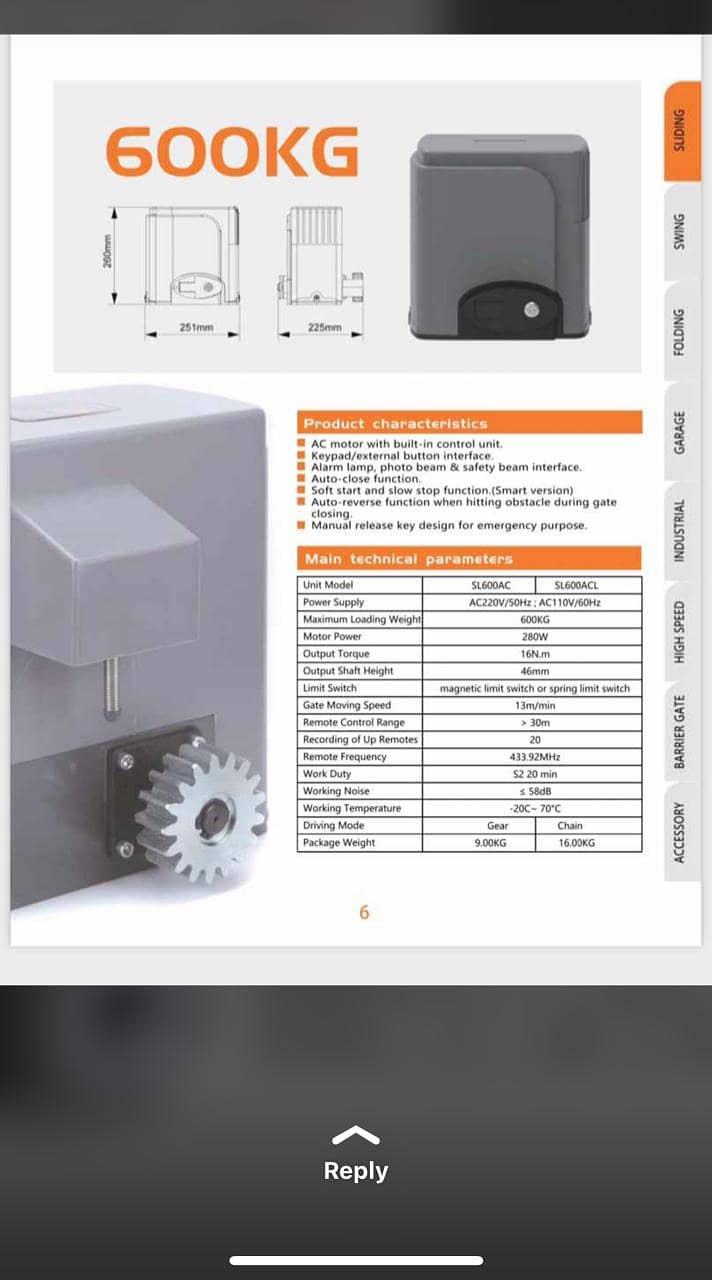 Gate Automation Sliding Glass Door motor curtain motor 14