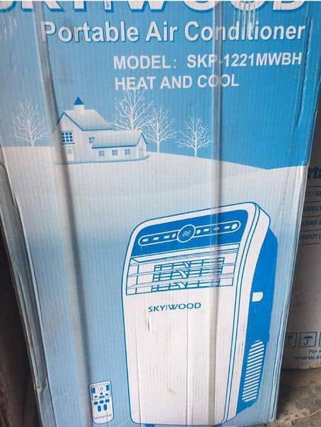 SKYIWOOD PORTABLE AC ENERGY SAVER DC INVERTER HEAT AND COOL 1 TONE 2
