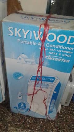 SKYIWOOD PORTABLE AC ENERGY SAVER DC INVERTER HEAT AND COOL 1 TONE