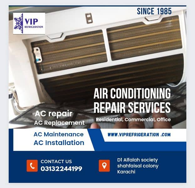 split/inverter AC Fridge refrigerator install repair service. gascharge 5