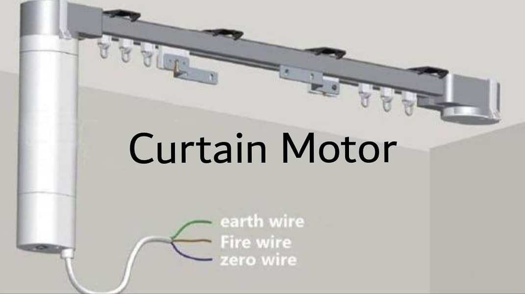 Gate Automation,  Curtain motor, Glass door automation, Home automatio 2