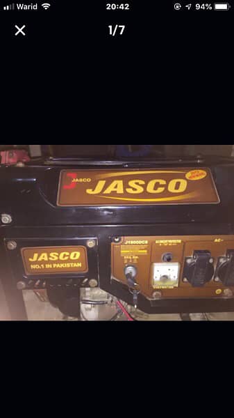Jasco portable 1 kva Generator 1
