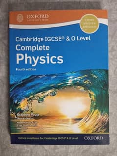IGCSE & O Level PHYSICS 4TH Edition by Stephen Pople