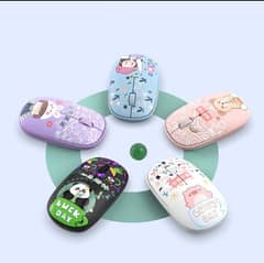 2.4G Colour Pattern Wireless Mouse for Windows, iOS, XP, Vista