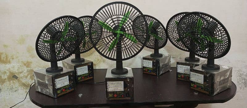 New Emergency Rechargeable Table Fan. 4