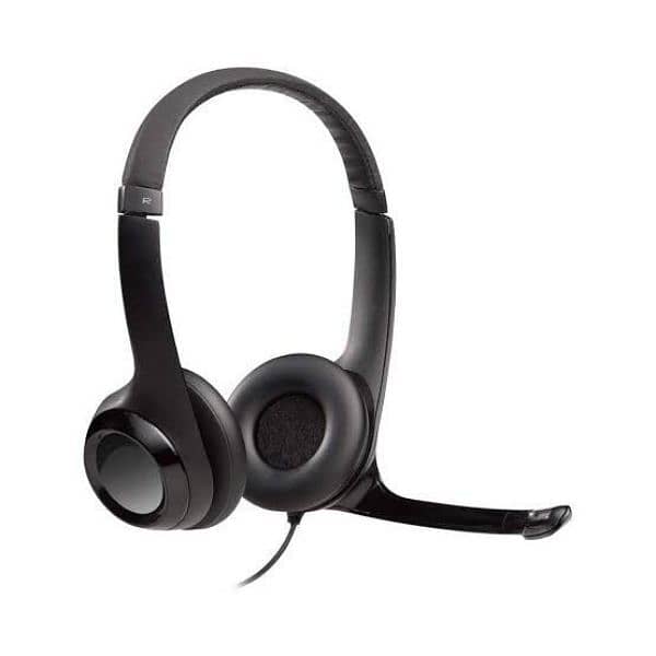 Logitech H 390 usb headphones with mic call center Plantronics jabra 11