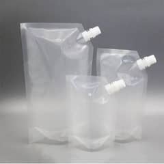 nozzle plastic stand up pouches