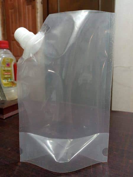 nozzle plastic stand up pouches 2