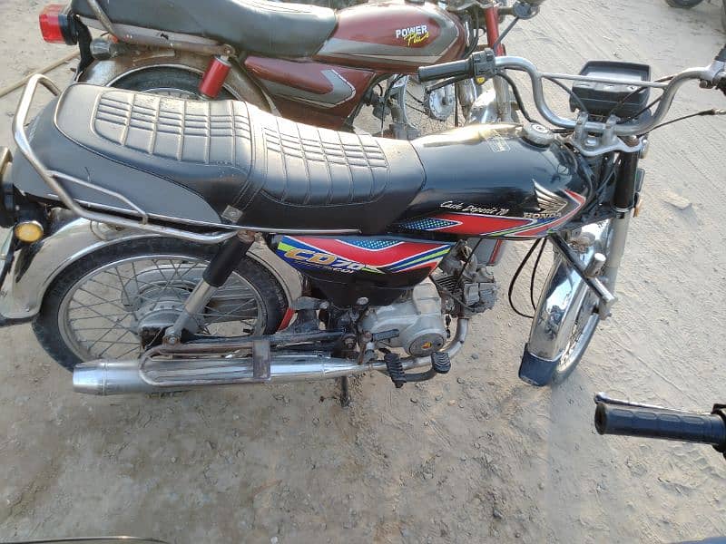 Honda CD 70cc black time 2