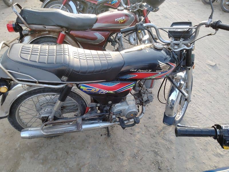 Honda CD 70cc black time 7