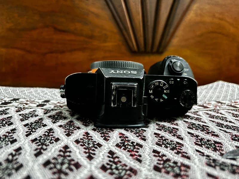 Sony A7S II with 3 batteries. 6