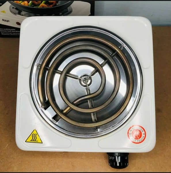 RAF Electric Stove & Hot Plate with Fast Heat Up R. 8010B 1000w 3