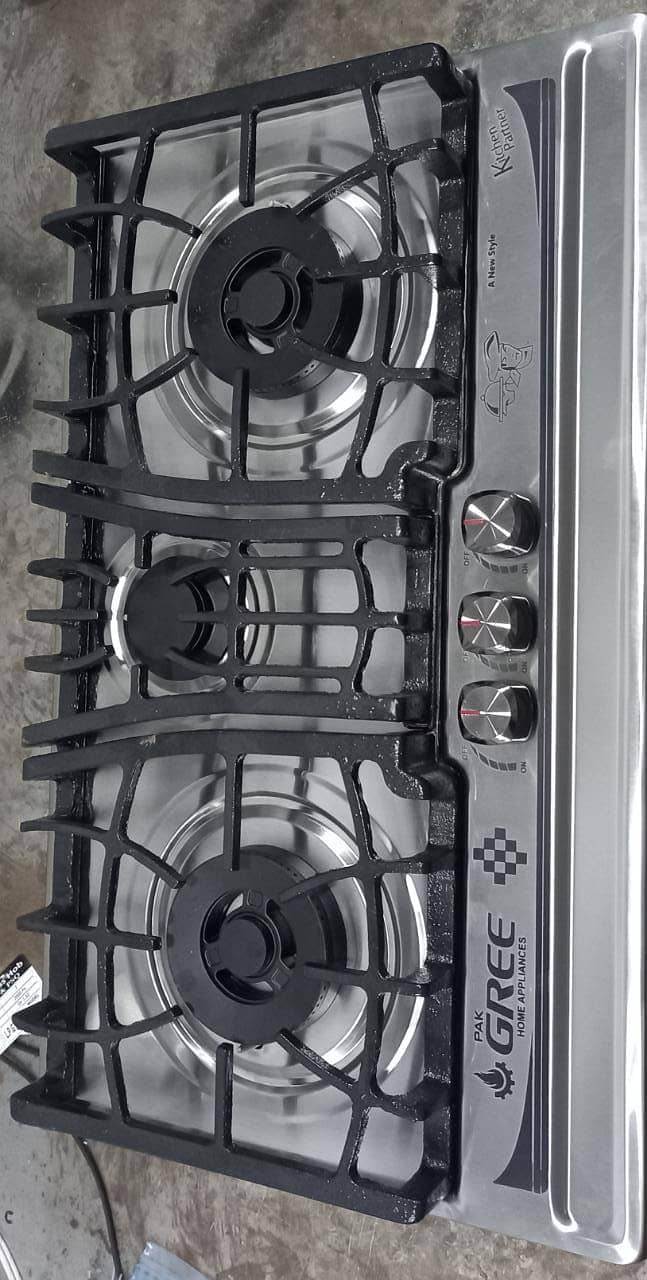 Hob stove 3 burner 5 burner auto igniter 7