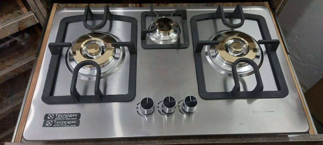 Hob stove 3 burner 5 burner auto igniter 9