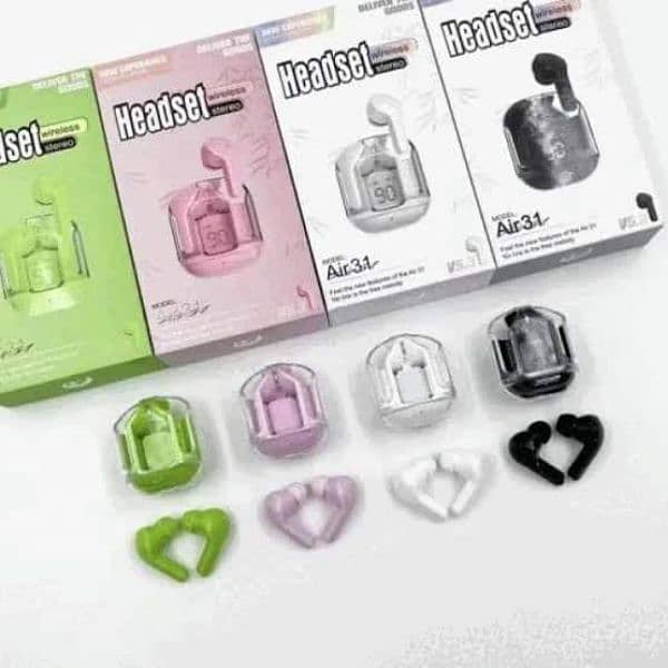 Air 31 Earbuds | Air31 Earbuds Transparent Body 1