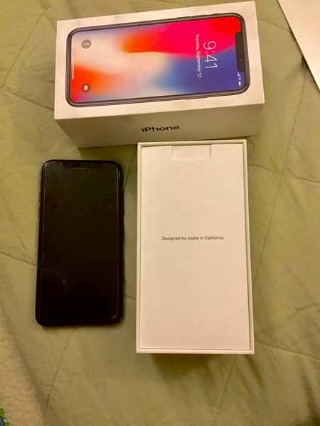 Apple iPhone X - PTA Approved - Complete Box 1