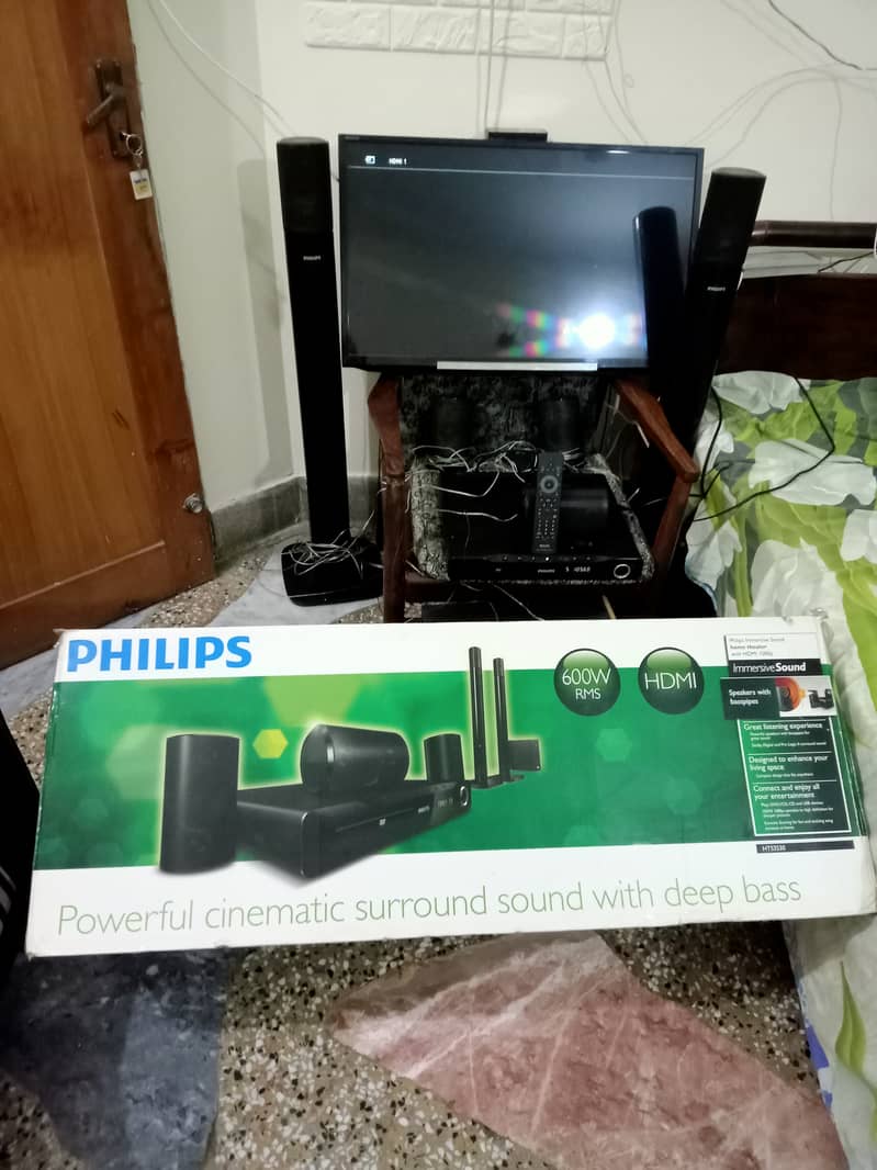 Philips original 5.1 home theatre just like new 0