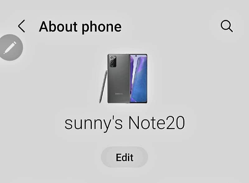 Samsung Note 20 5G 0