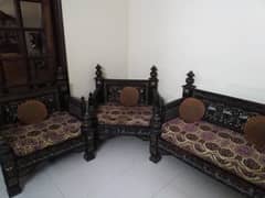 Customized Wooden Sofa Set
