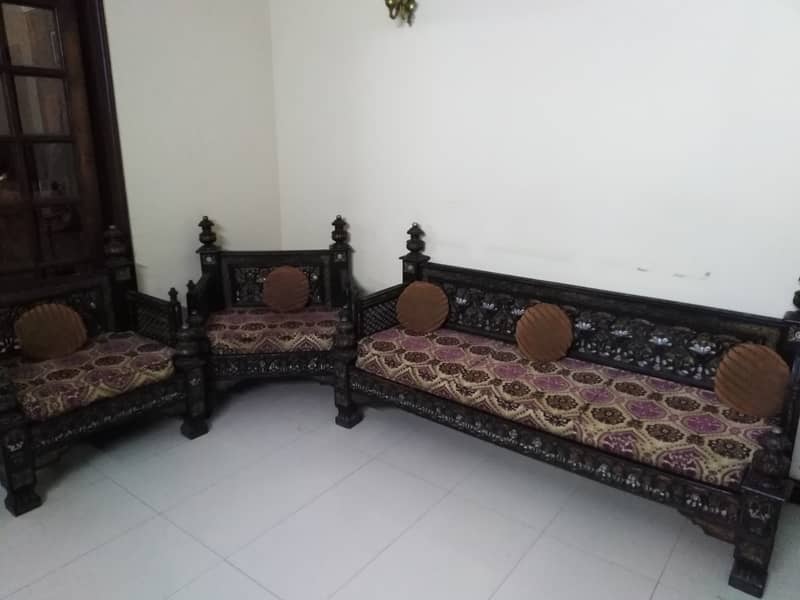 Customized Wooden Sofa Set 1