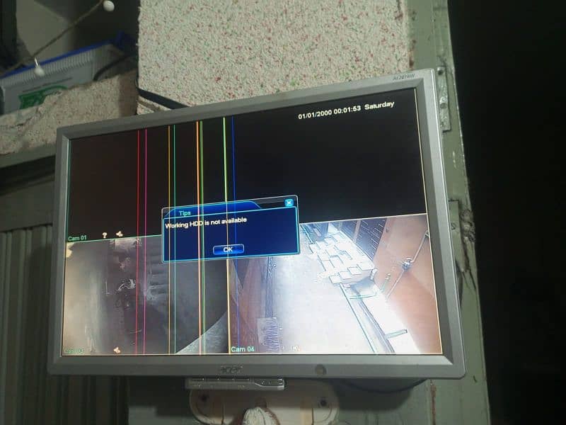 led tv 19inch with minor lines on screen 2