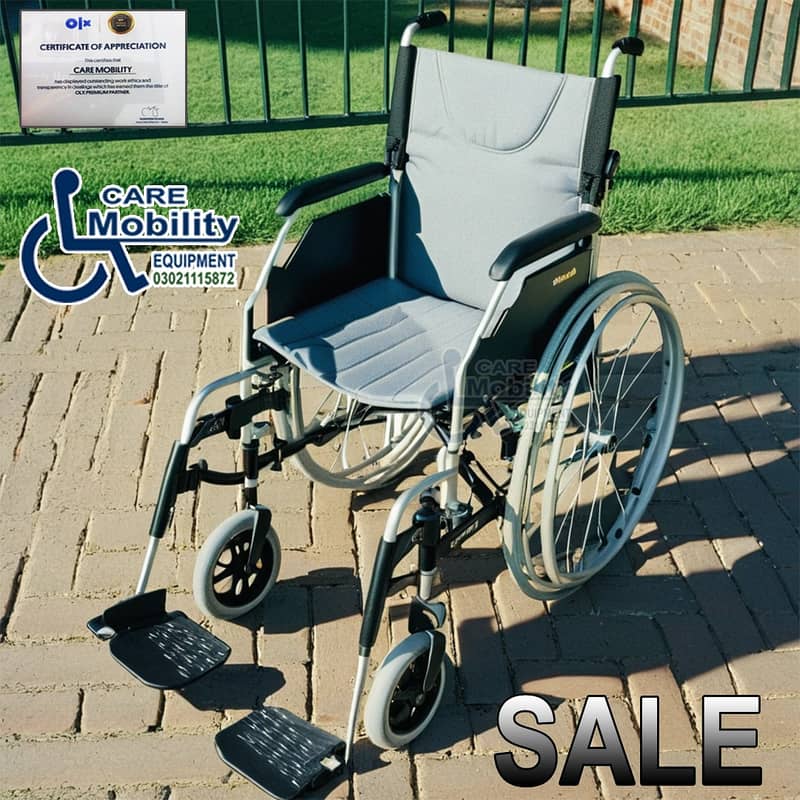 UK Import Patient Wheelchair/Medical Wheelchair/Folding Wheelchair 0