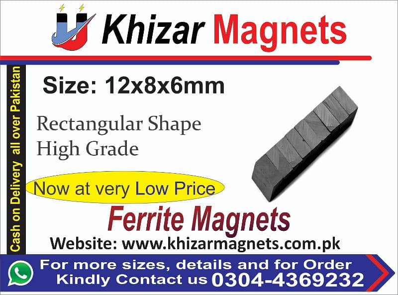 Heavy duty Neodymium magnets available in Pakistan 3