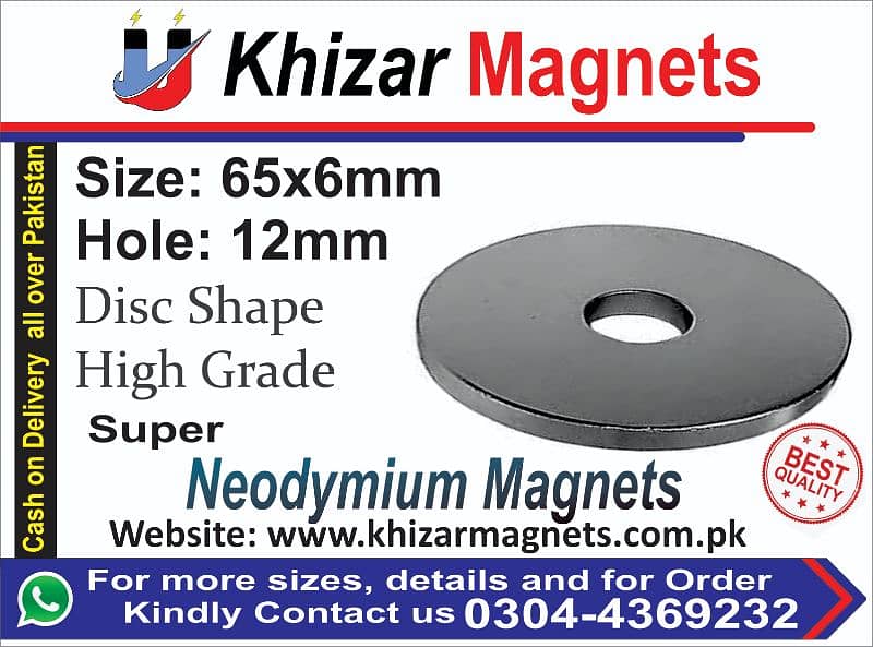 Heavy duty Neodymium magnets available in Pakistan 13