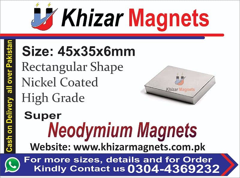 Heavy duty Neodymium magnets available in Pakistan 16