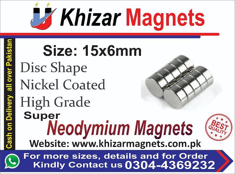 Heavy duty Neodymium magnets available in Pakistan 18