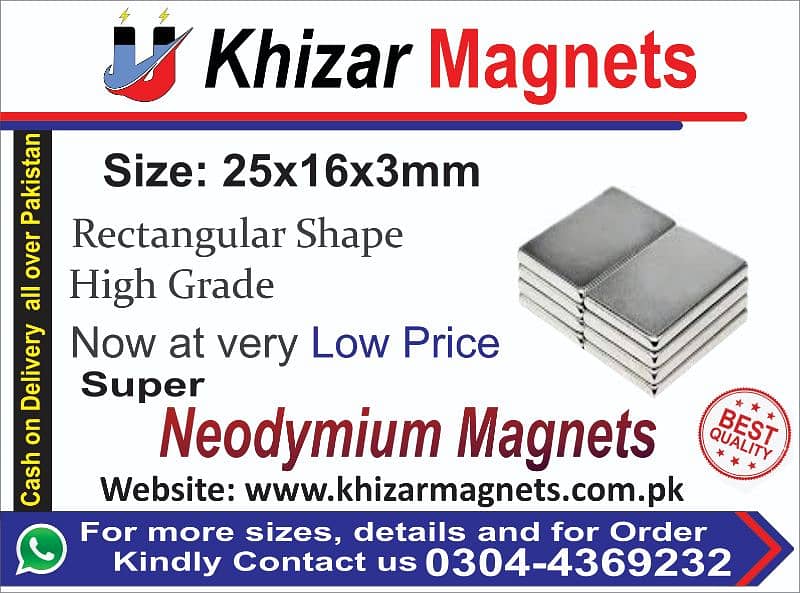 Heavy duty Neodymium magnets available in Pakistan 19