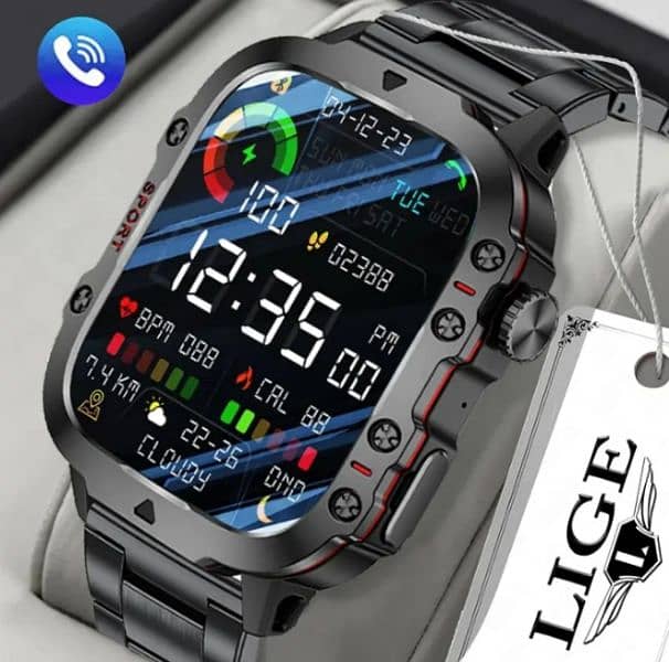 Lige New Smart Watch For Man 0