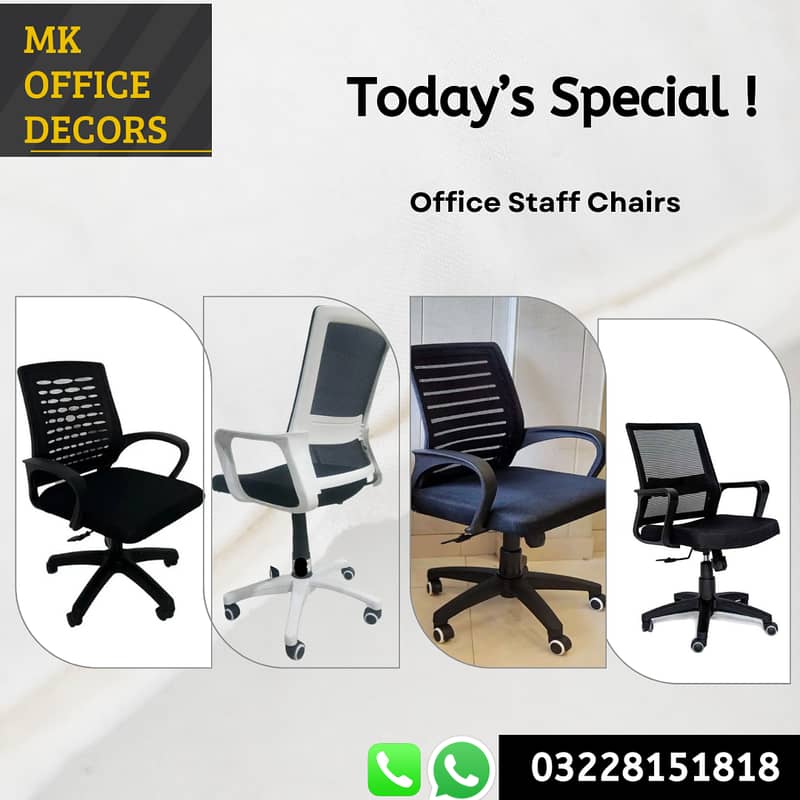 Staff Chair|Medium Back Meshi|Computer Chair 0