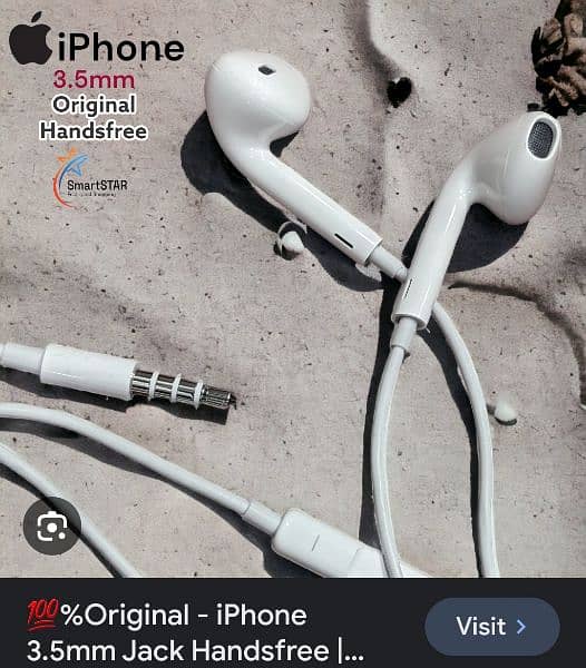 iphone original handfree 100% geniune 4