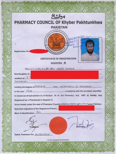 Category A Pharmacist