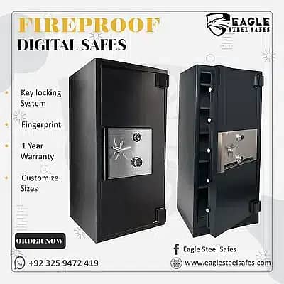 DIGITAL HOTEL SAFE BOX / FIRE PROOF LOCKER / ELECTRONIC SAFE / 3