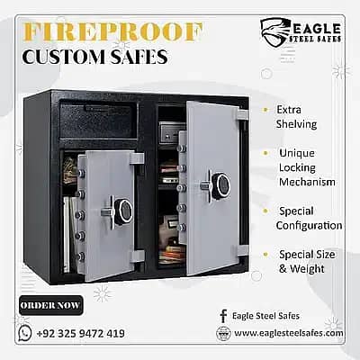 DIGITAL HOTEL SAFE BOX / FIRE PROOF LOCKER / ELECTRONIC SAFE / 8