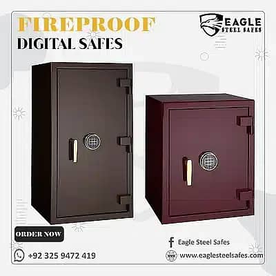 DIGITAL HOTEL SAFE BOX / FIRE PROOF LOCKER / ELECTRONIC SAFE / 4
