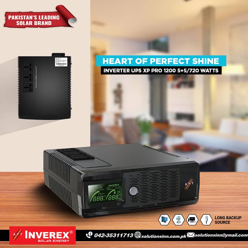 Inverex UPS 1200VA with 1Year Official Warranty 0