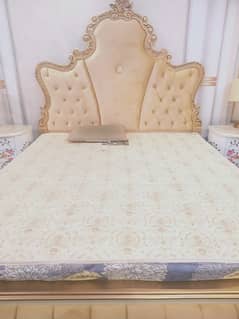 bed set / king size bed . . . . . with dressing and side table