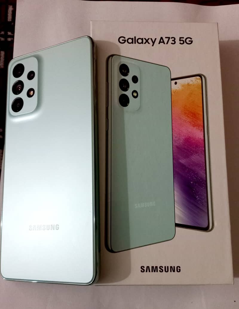 Samsung Galaxy A73 5G Awesome Mint Color 1