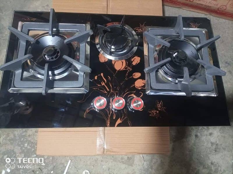 gas stove hob LPG / kitchen air hood / HOOB CHULHA 03114083583 2