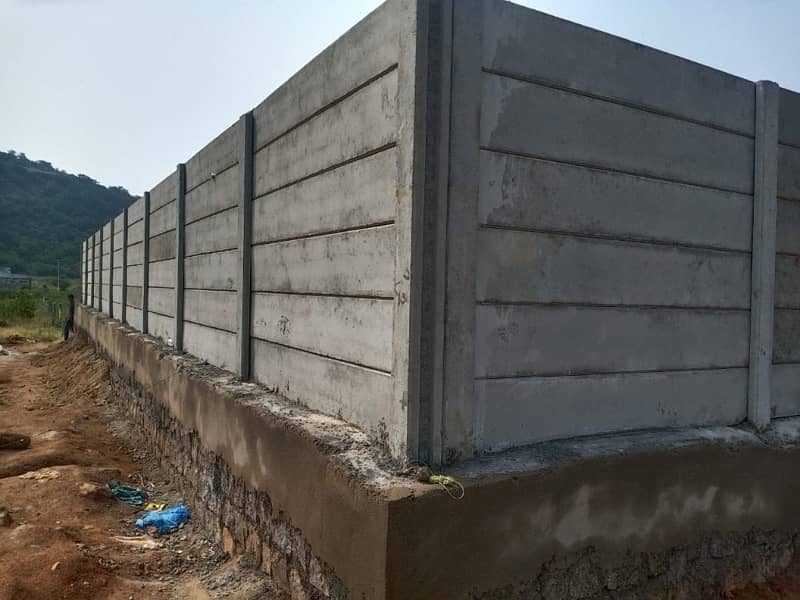 precast boundary wall 8