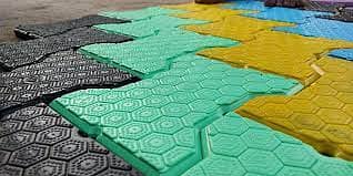 PVC Tiles floor/Plastic floor grating/flooring tiles/garage flooring 3